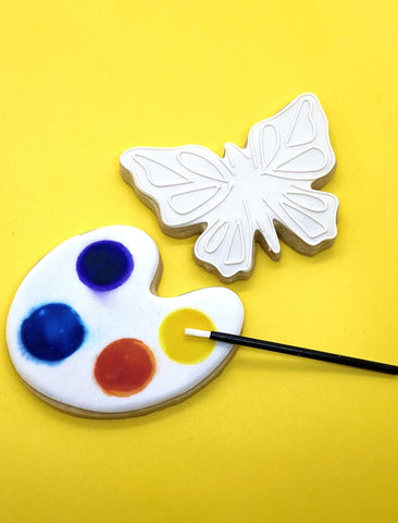 Paint Your Own Butterfly Cookie