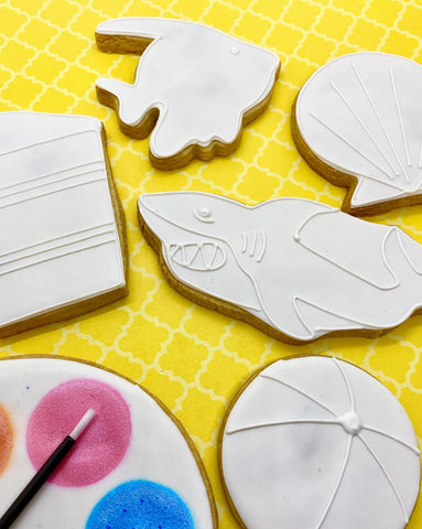 Paint Your Own Summer Cookie Decorating Kit