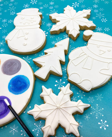 Paint Your Own Winter Cookie Decorating Kit