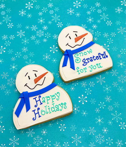 Happy Holidays Snowman